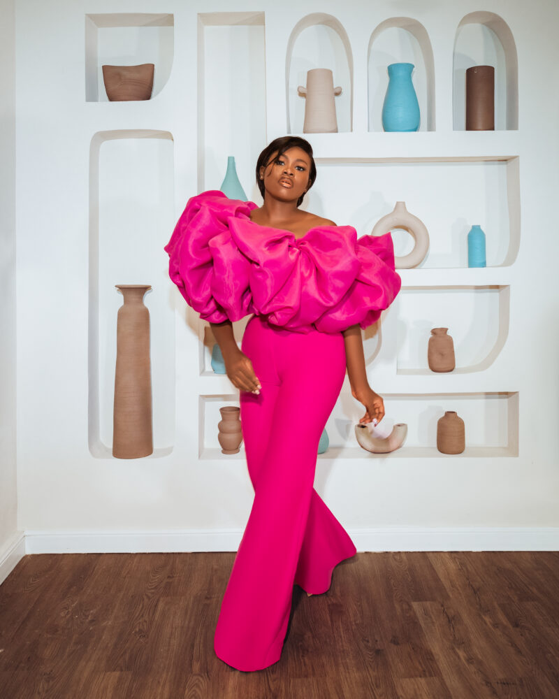 fuchsia jumpsuit - Image 4