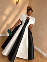 Elan dress with cape - Image 2